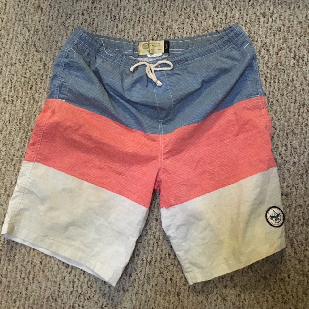 Boy Scout swim shorts